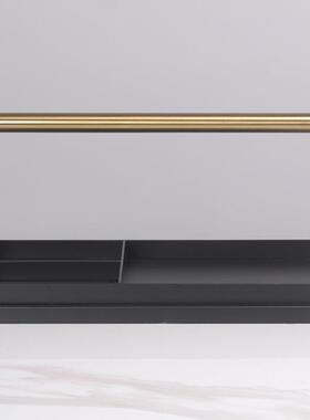 现代简约轻奢新中处式盘金属托盘摆件售板楼XDA样圆形长方形收纳