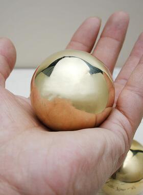 全球黄铜实心铜保健球健身球手中老C-0013年人保健球球按摩球转手