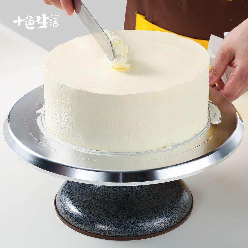 蛋面转盘裱花台YTM烘工具套装铝焙合金托糕台旋转抹家用商用裱花,淘宝优惠券,粉丝福利购,淘宝优惠卷