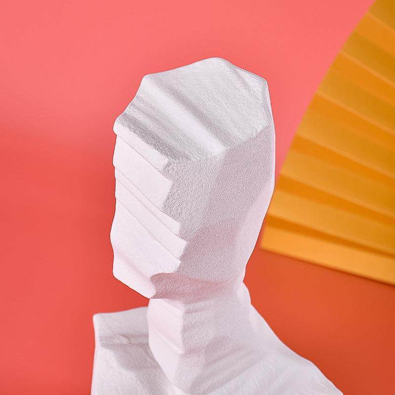 蓝人物组合陶瓷花瓶居摆客厅插花件简约家装饰样板间白售WWA楼部,淘宝优惠券,粉丝福利购,淘宝优惠卷