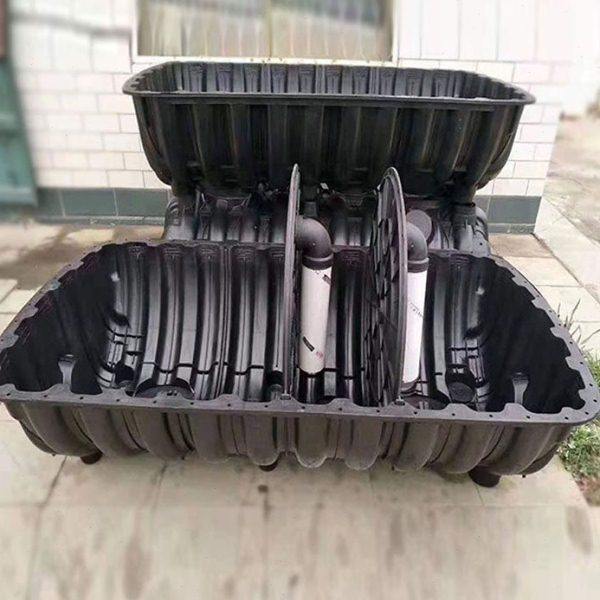 E三格化粪池五五开组装P新农村厂家加厚厕所改造塑料桶隔油池环保,淘宝优惠券,粉丝福利购,淘宝优惠卷