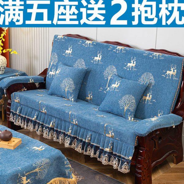 加厚实木红木质沙发垫带靠背连体中式防滑老式春秋联邦椅海绵坐垫,淘宝优惠券,粉丝福利购,淘宝优惠卷