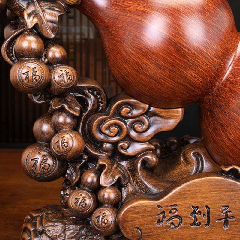 创意葫芦树脂摆件开业乔迁礼福到财到客厅酒柜玄关工艺品装饰,淘宝优惠券,粉丝福利购,淘宝优惠卷