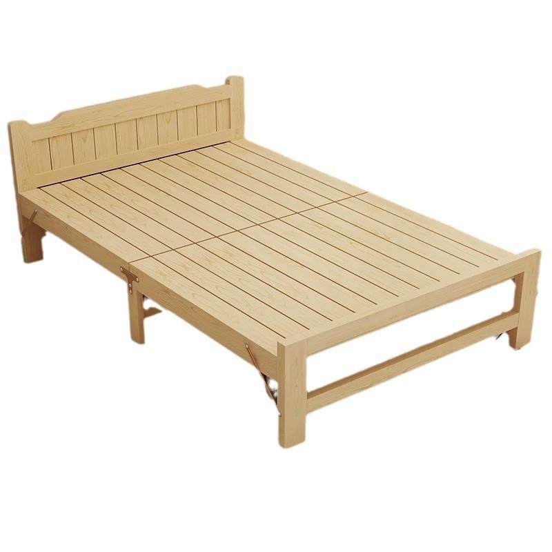 折叠床午休单人床1米5成人简易家用实木硬板午睡双人出租1米1小床,淘宝优惠券,粉丝福利购,淘宝优惠卷