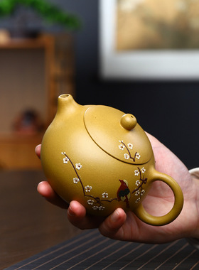 宜兴紫砂壶批发名家手工家藏段泥大容量西施壶高档茶具大号茶