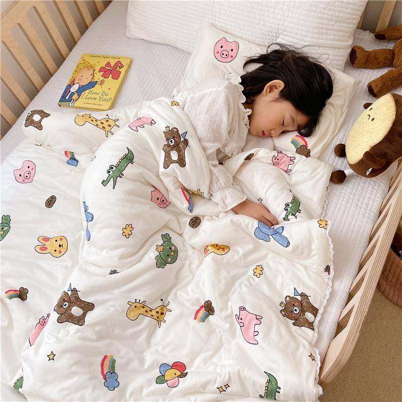 A类面料儿童男宝女宝棉被秋冬被羽丝绒纤维被学生宿舍被子可机洗,淘宝优惠券,粉丝福利购,淘宝优惠卷
