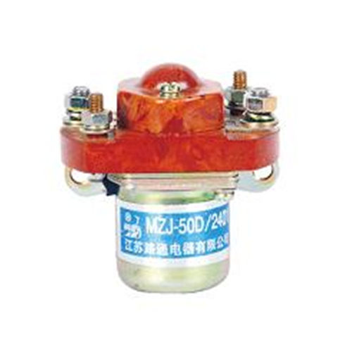路通原厂品质丹鹤牌直流接触器启动继电器MZJ-50D直流接触器 - 图1