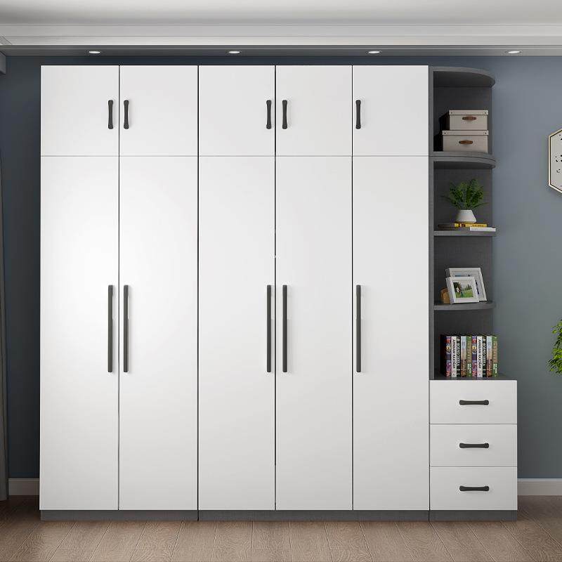 实木衣柜家用卧室三门四开门大衣柜组合整体出租房用2米柜子衣橱,淘宝优惠券,粉丝福利购,淘宝优惠卷