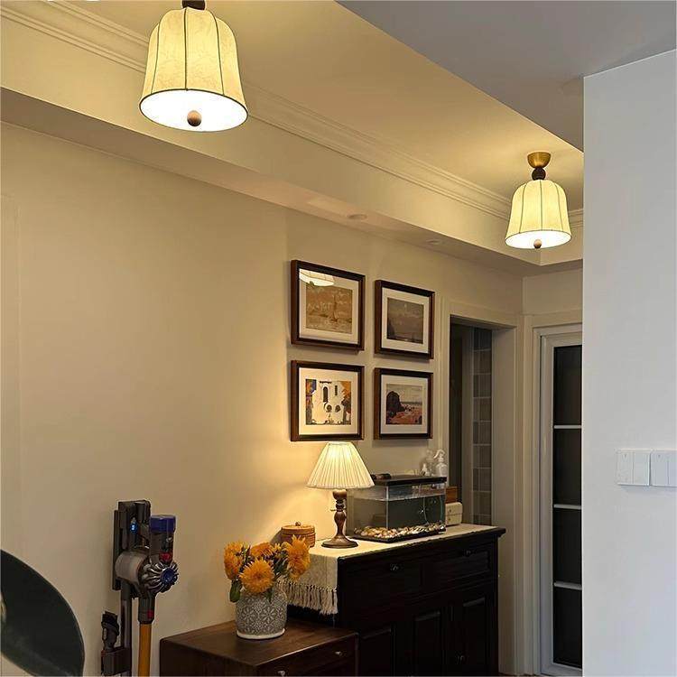 阳台灯吸顶灯衣帽间入户玄关灯复古法式楼梯过道走廊灯中山灯具,淘宝优惠券,粉丝福利购,淘宝优惠卷