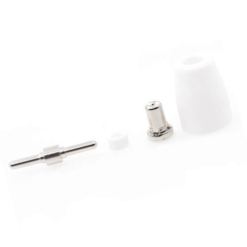 温州40A/PT31等离子切割配件镀镍LG40电极喷嘴保护嘴分流器235PCS - 图3