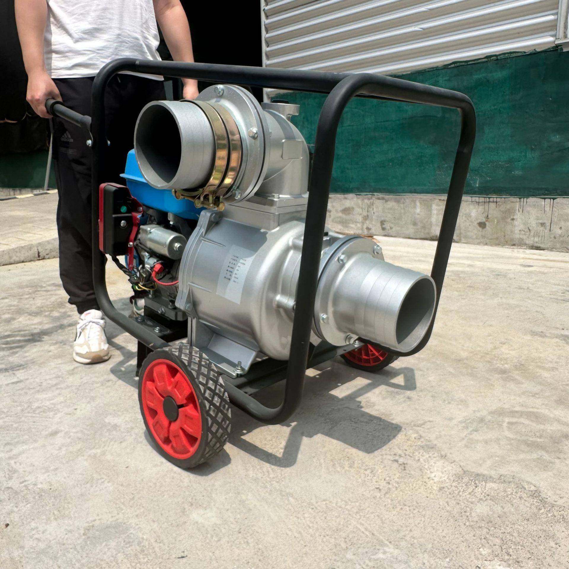 4寸6寸汽柴油水泵小型双缸柴油机泵四冲程汽柴油驱动自吸式离心泵,淘宝优惠券,粉丝福利购,淘宝优惠卷