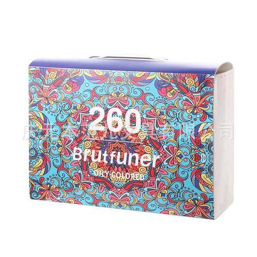 260色油性彩色铅笔BRUTFUNER260色彩铅铅笔套装初学者入门油性 - 图3