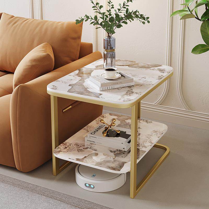 长方形岩板沙发边几轻奢感现代简约靠墙极窄边几超窄角几茶几,淘宝优惠券,粉丝福利购,淘宝优惠卷