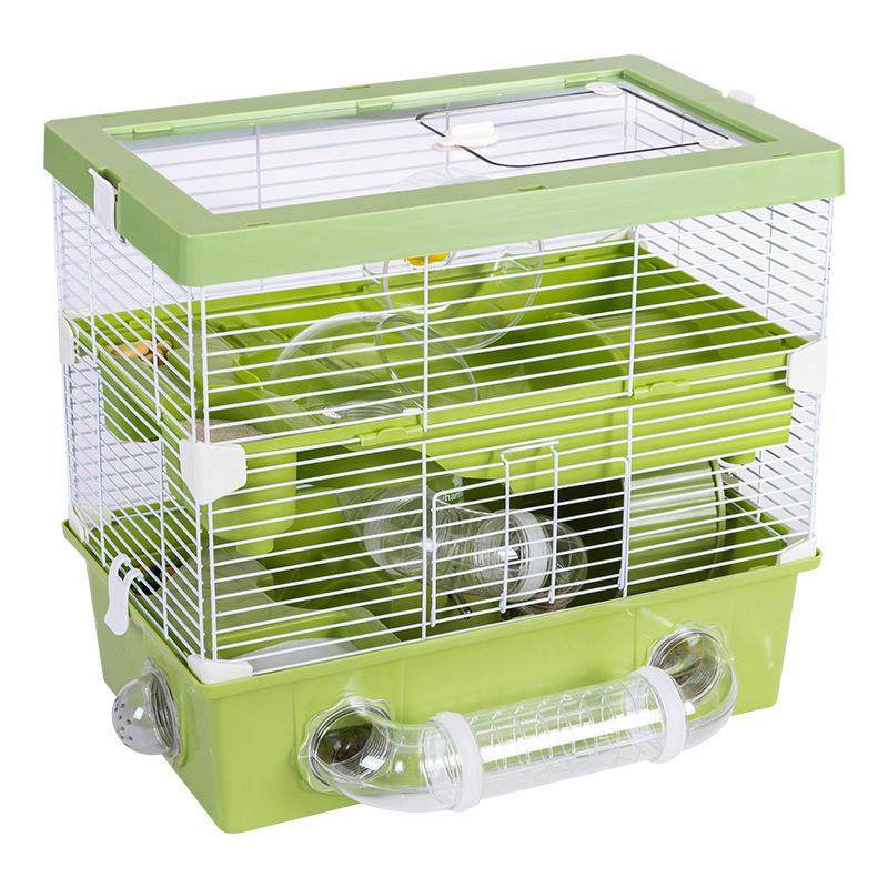 仓鼠笼45双层透明基础笼景观笼仓鼠笼子用品金丝熊窝别墅单层套餐,淘宝优惠券,粉丝福利购,淘宝优惠卷