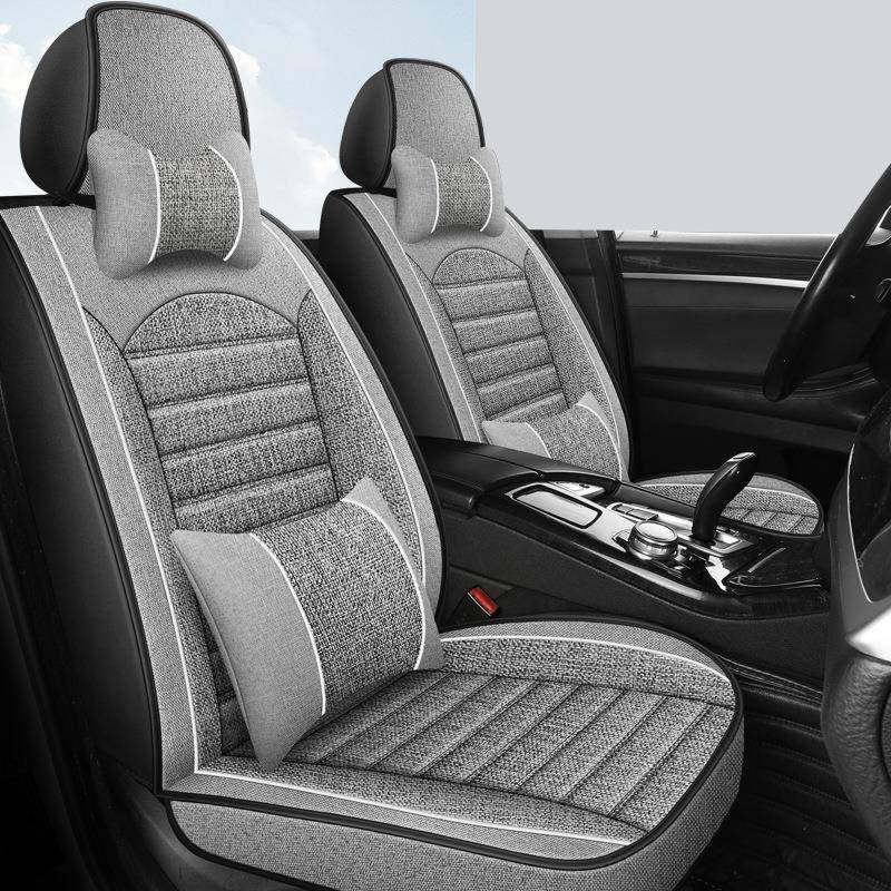 2024年新款全包亚麻汽车坐垫四季通用,淘宝优惠券,粉丝福利购,淘宝优惠卷