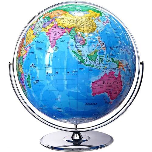 大型50cm万向大码特大号地球仪定制62/80/100cm高室清哪里客复家 - 图0