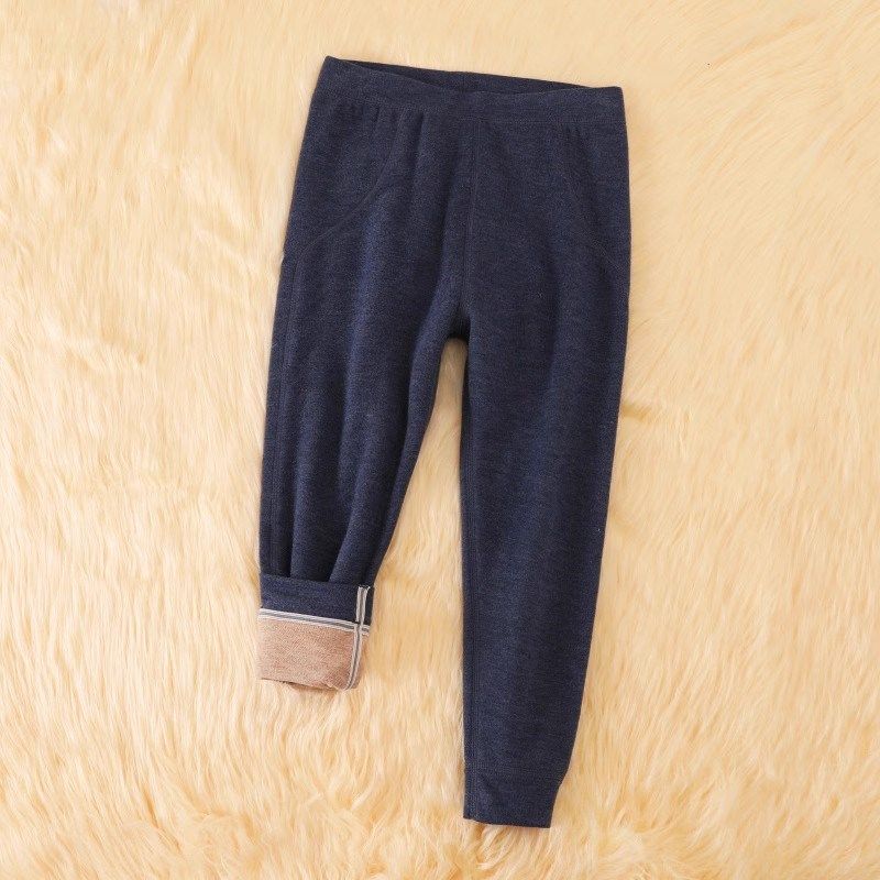 蚕丝羊毛德绒儿童秋裤加厚保暖裤男童女童打底学生内穿薄绒裤大童,淘宝优惠券,粉丝福利购,淘宝优惠卷