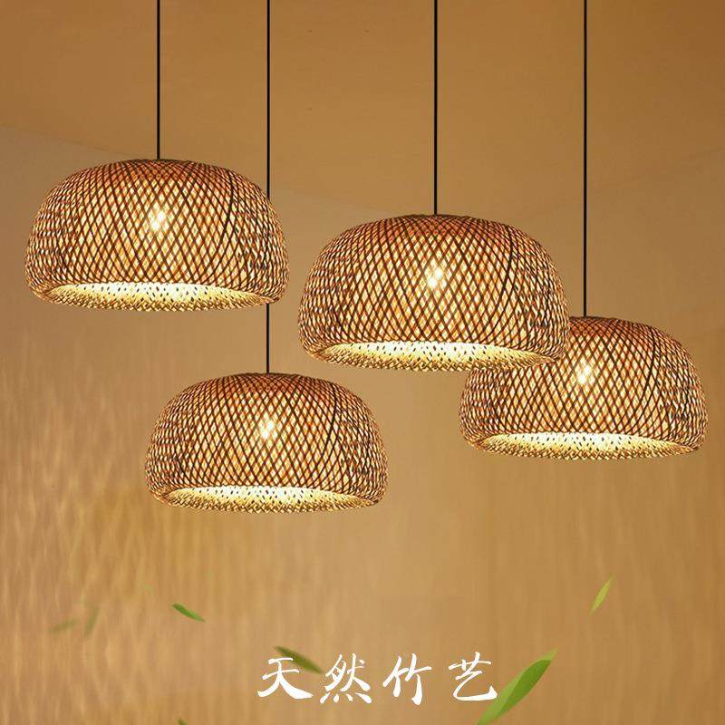 式藤编吊灯餐饮竹日式民宿复古禅意饭店中火锅绳灯笼麻竹编TY6001,淘宝优惠券,粉丝福利购,淘宝优惠卷
