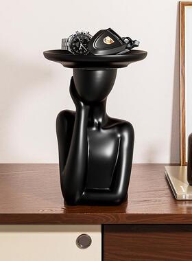 现简代约250716-0入户玄关钥匙收纳摆视件高级客厅电感柜装饰乔迁