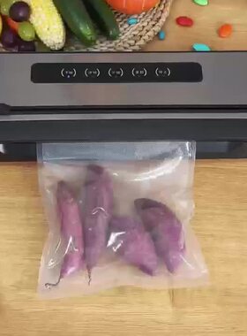 真空封口一体机全自动家用高档不锈钢大吸力真空机食品包装保鲜机