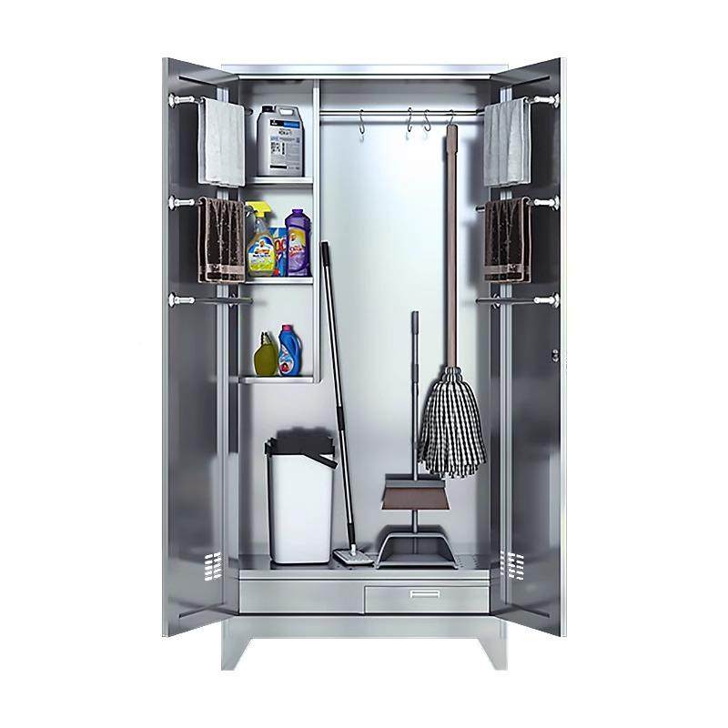 304教不锈钢洁柜清保洁柜室车间卫生储物工不锈钢清柜拖把柜具杂,淘宝优惠券,粉丝福利购,淘宝优惠卷