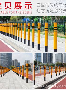 不锈钢钢管警示柱路障反光柱u型防撞柱挡车器防撞柱固定桩道路