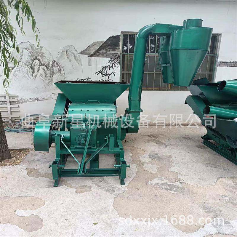 50-Powder 30 type scrap crusher machine aluminum foil paper hammer crusher rock wool DDB board crushing output 2 tons per hour