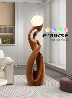 抽灯艺地zls20240术象人物饰品落家装客厅电视柜沙发雕塑乔迁礼物