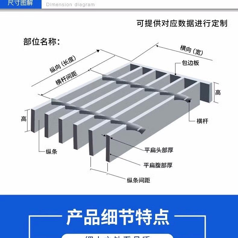 热镀锌钢格板踏步不锈钢格栅板电缆沟盖板排水沟网格板楼梯踏步板,淘宝优惠券,粉丝福利购,淘宝优惠卷