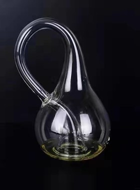 玻璃克莱因瓶四维空间瓶学生小号装不满水数学科学礼品摆件瓶模型