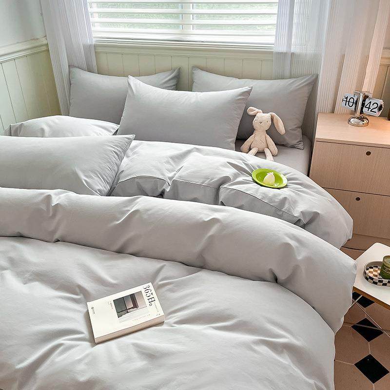 A类冬季加厚100全棉磨毛床上四件套纯棉床品被套床单三件套床笠男,淘宝优惠券,粉丝福利购,淘宝优惠卷