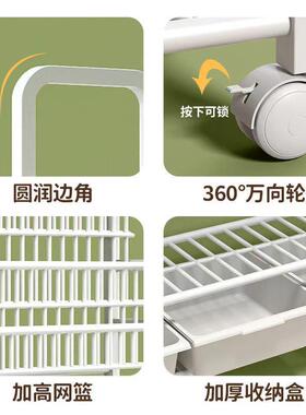 儿童书架绘本架书本玩具收纳架一体简易家用置物架落地宝宝阅读架