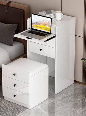梳妆台卧室现代简约储物柜小户型翻盖式多功能化妆桌斗柜收纳柜