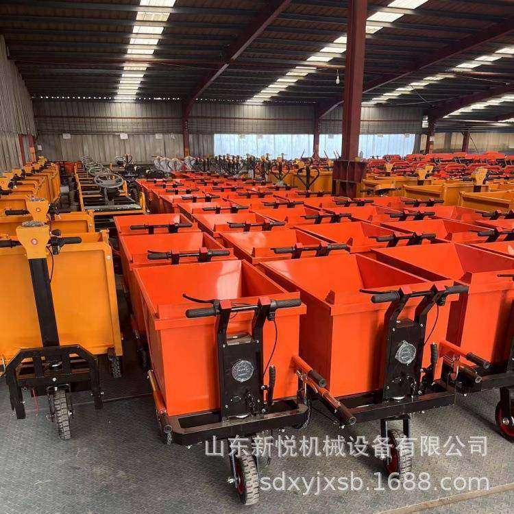 建筑工地灰斗车小型工地电动手推翻斗车三开门可变平板,淘宝优惠券,粉丝福利购,淘宝优惠卷