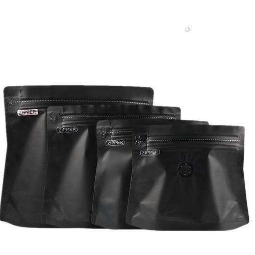 宝利包源咖啡袋装袋黑色钻石自立袋咖啡食豆休闲CLO品包装厂家现 - 图3