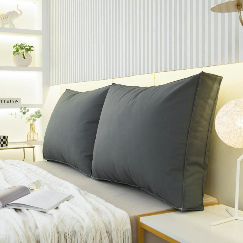 科kx技布沙发靠背垫长方形榻靠床枕头飘靠垫靠枕大靠背软包榻米窗 - 图0