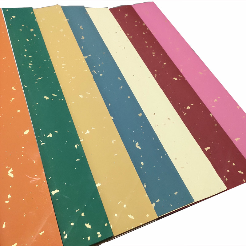 四六尺对开纯手工雪花金蜡染笺彩色毛笔书法创作投展半生熟宣纸,淘宝优惠券,粉丝福利购,淘宝优惠卷