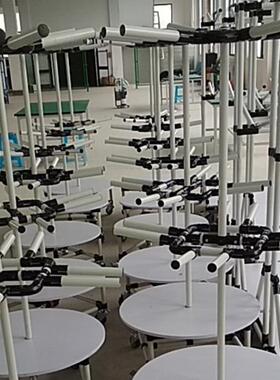 不锈钢工作台生产线试验台实验台精益管工作台