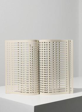 现家书居创意仿真代摆件样板OJB房售楼处书房书柜桌面摆书装间饰