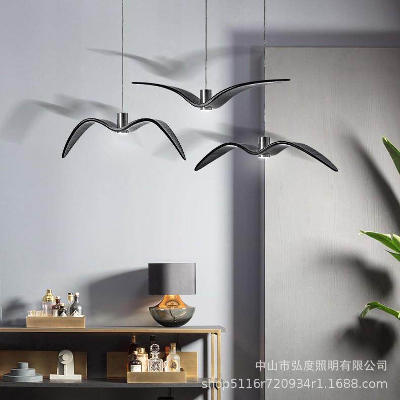 北装欧餐厅吧台海鸥台DD1003吊灯创意个性店服咖啡厅前装饰小鸟造,淘宝优惠券,粉丝福利购,淘宝优惠卷