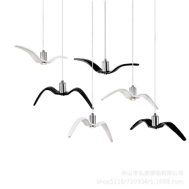 北装欧餐厅吧台海鸥台DD1003吊灯创意个性店服咖啡厅前装饰小鸟造,淘宝优惠券,粉丝福利购,淘宝优惠卷