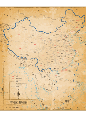 旅游足迹照片墙迷你小地图可定制不同尺寸适合毛毡软木板扎钉标注
