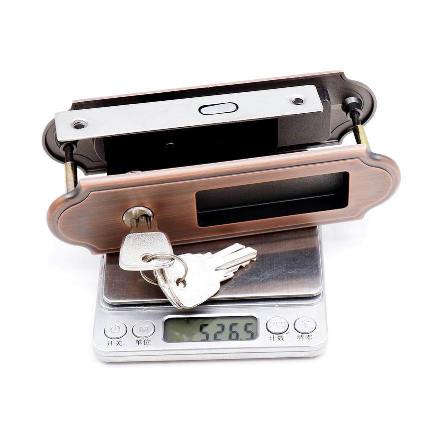 推拉门锁高档木质橱房门勾锁锌合金静音趟门锁具加厚品质移门锁,淘宝优惠券,粉丝福利购,淘宝优惠卷