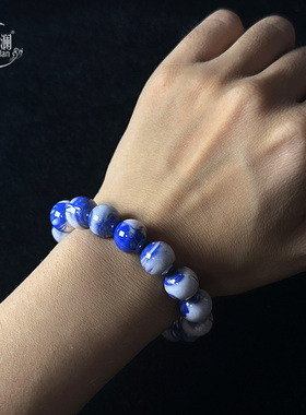 高端陶瓷手串手链女文玩珠子独家