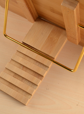 藏式八吉祥实木经书架用品诵经架多功能可折叠念经架阅读架