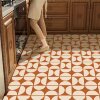 Kitchen PVC oil-proof, waterproof, no-wash, dirt-resistant floor mat