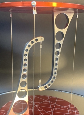 整体张拉结构桌面摆放创意装饰摆件全金属视觉悬浮反重力模型送礼