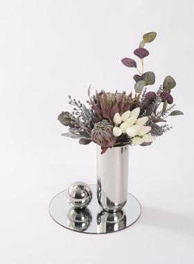 花瓶房摆件样板软饰品现代轻奢创意客厅玄关餐桌不间MC-TY-15装锈