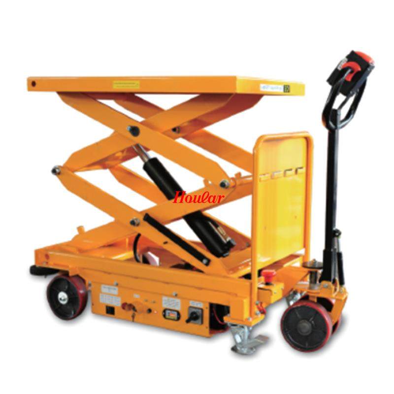 直销ESS50D单剪双剪全电动移动升降平台车全自动平板搬运手推车,淘宝优惠券,粉丝福利购,淘宝优惠卷