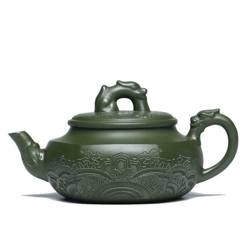 茶宜兴高档砂壶纯手工功夫茶CTE具中式创意龙韵紫壶精品绘刻泡壶,淘宝优惠券,粉丝福利购,淘宝优惠卷